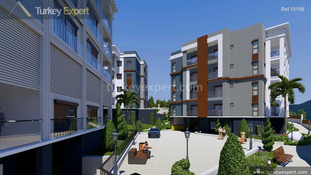 apartment project with a choice of facilities and underground parking20