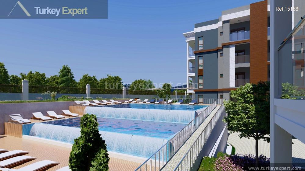 apartment project with a choice of facilities and underground parking24