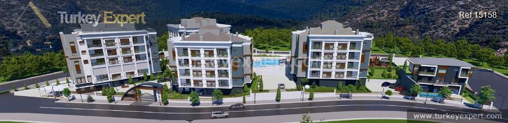 apartment project with a choice of facilities and underground parking25