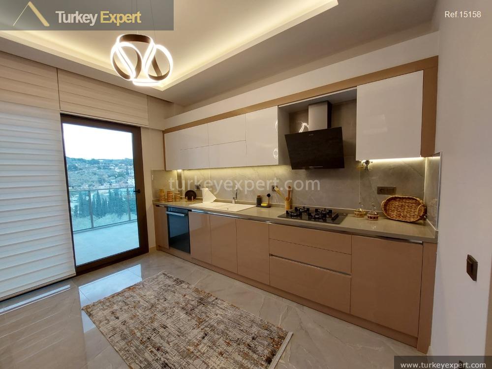 apartment project with a choice of facilities and underground parking36