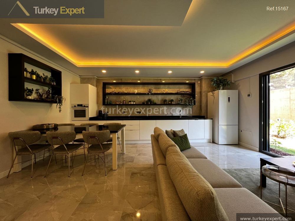 New and furnished 2-bedroom apartment with private garden in the center of Kusadasi 1