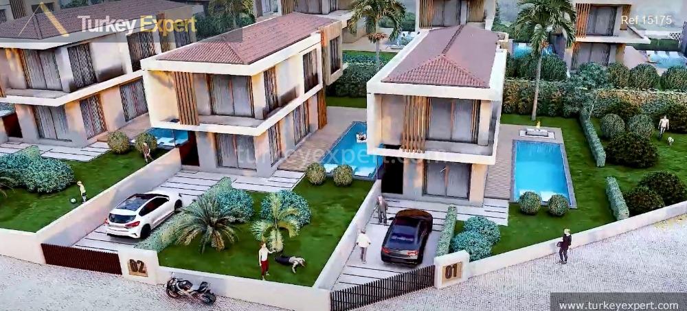 01luxurious project of villas with pool and sea views in1