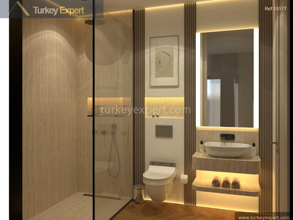 contemporary villas in istanbul zekeriyakoy with private pools and lush21
