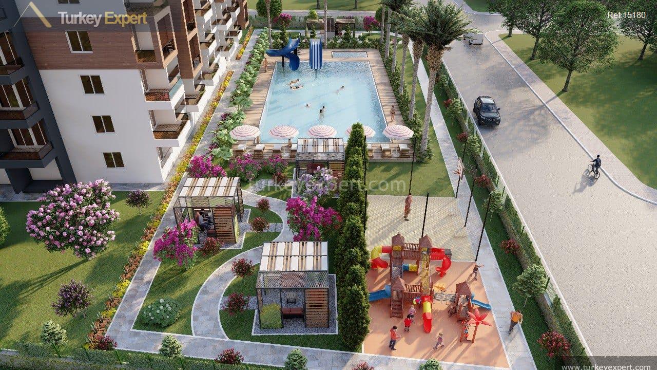 Bargain-priced apartments for sale in Mersin, payment plan available 0