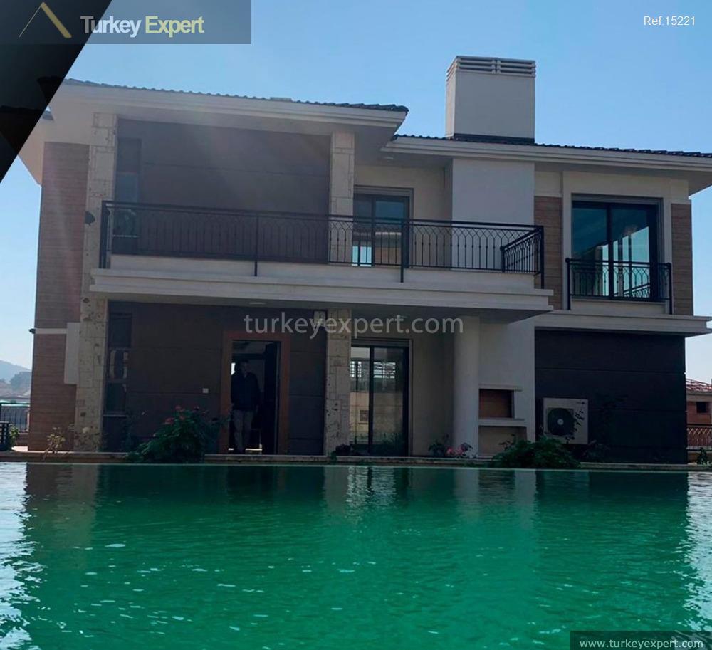 1031spacious duplex villa for rent in izmir guzelbahce with a