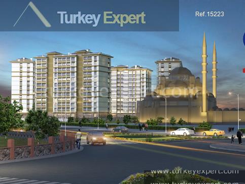New apartments with services located on the Asian side of Istanbul near shopping malls 0