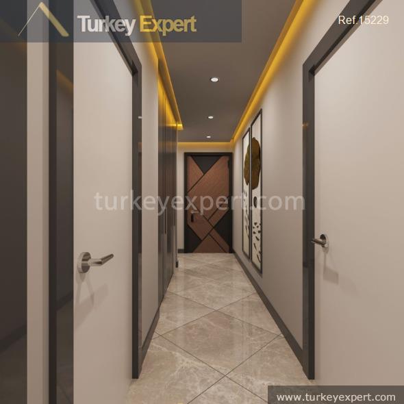 attractive apartment project in the town center of kusadasi with20
