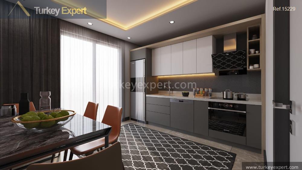 attractive apartment project in the town center of kusadasi with25