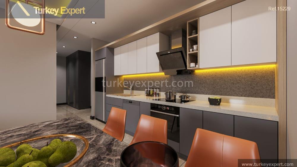 attractive apartment project in the town center of kusadasi with33