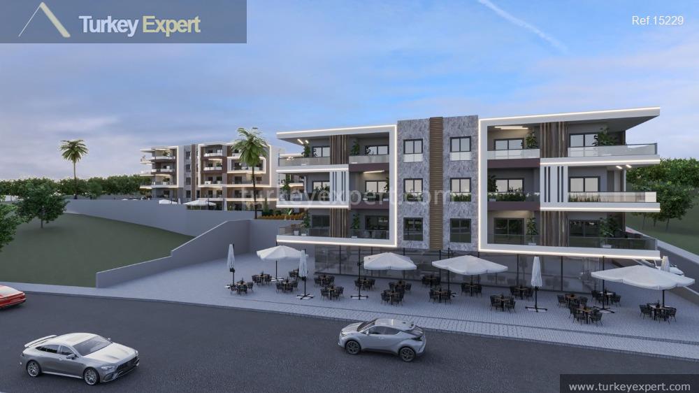attractive apartment project in the town center of kusadasi with38