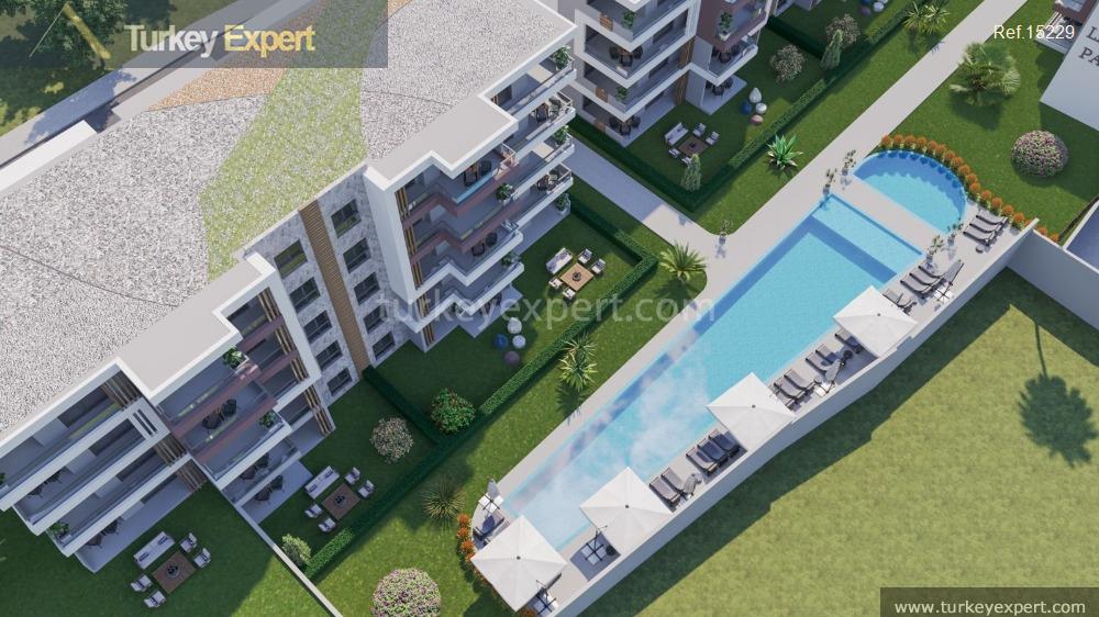attractive apartment project in the town center of kusadasi with41