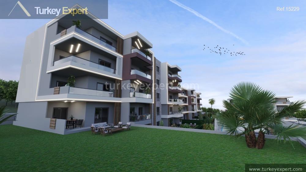 attractive apartment project in the town center of kusadasi with45