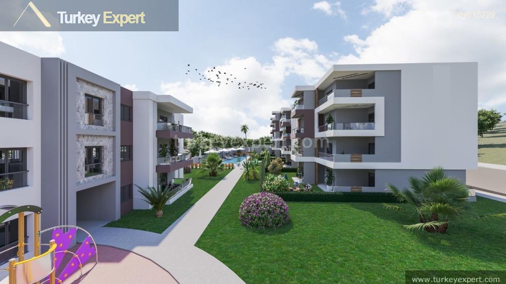 attractive apartment project in the town center of kusadasi with56