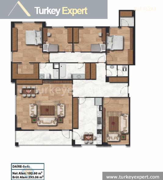 exquisite apartments in istanbul fatih with a payment plan9