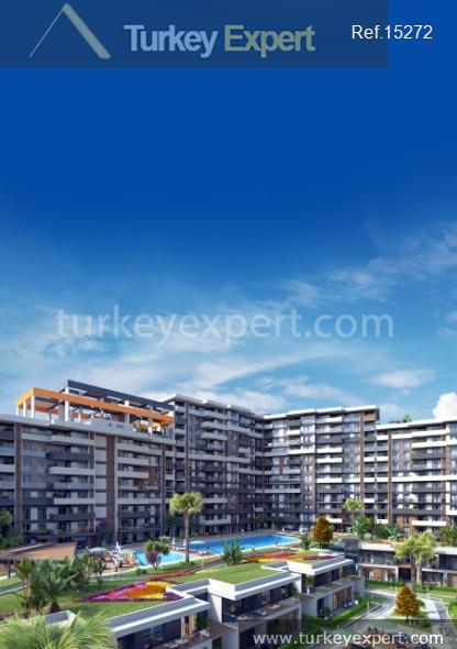 110apartments and villas in a complex with facilities in izmir14