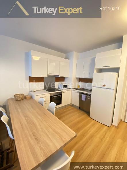 Fully furnished 2-bedroom apartment in Istanbul Bahcesehir 1
