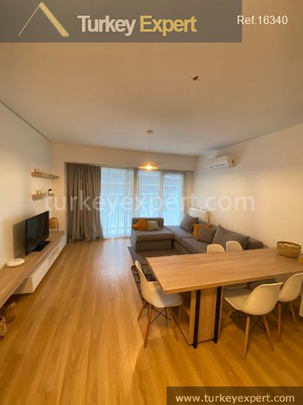 Fully furnished 2-bedroom apartment in Istanbul Bahcesehir 2