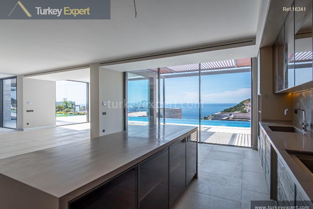 Exklusive Villen mit Meerblick in der Nähe des Yachthafens in Bodrum Yalikavak 1
