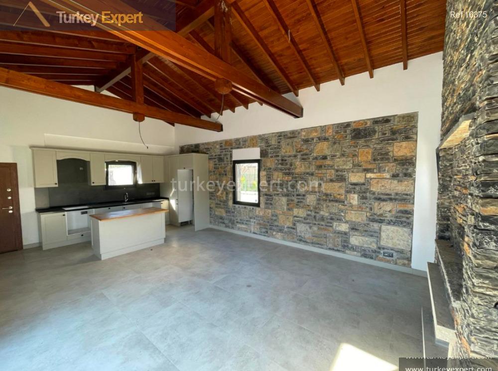 Stone houses for sale in Bodrum near Yalikavak Marina with private pools 2