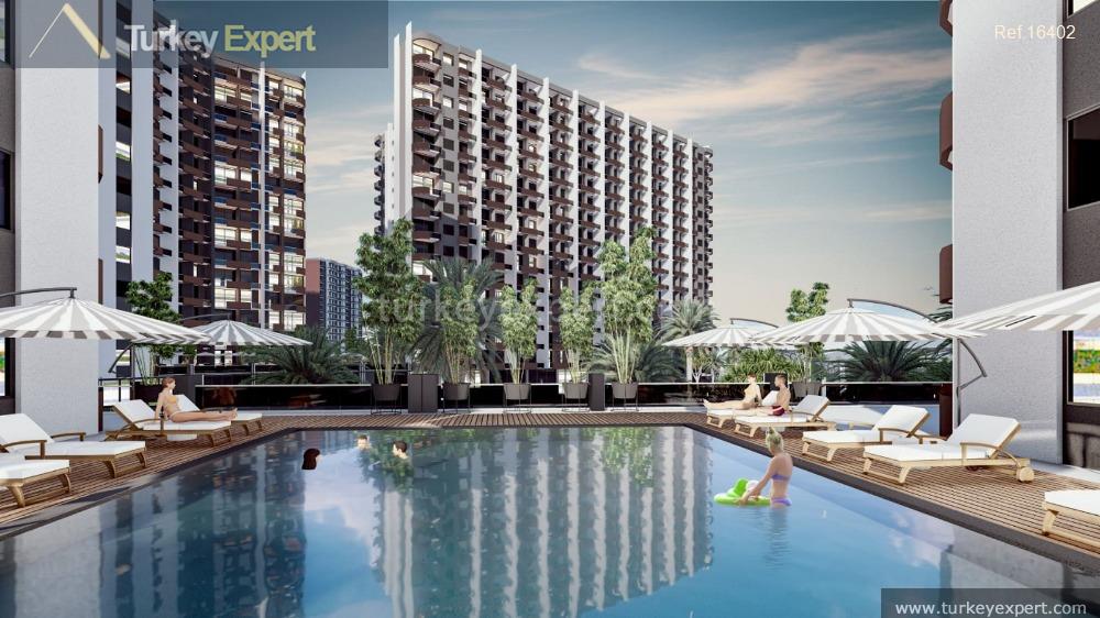 101holiday lifestyle apartments at attractive prices for sale in mersin