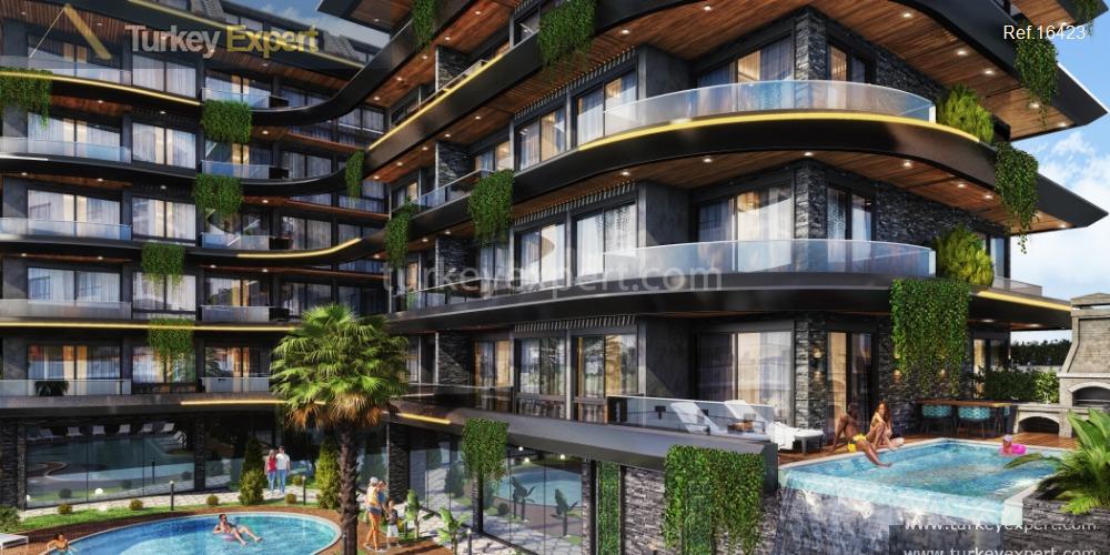 103elite apartments with 5star hotel facilities in alanya kestel8