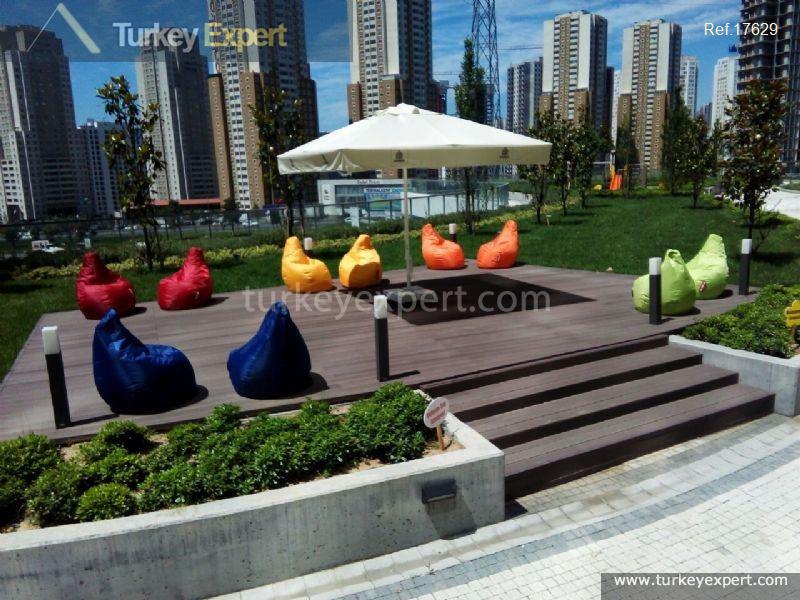 102affordable furnished flat for sale in istanbul in a complex