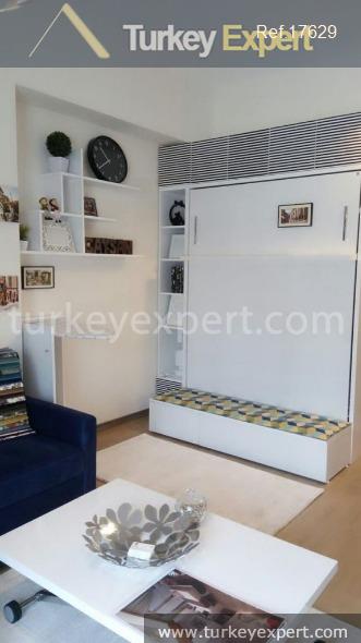 affordable furnished flat for sale in istanbul in a complex10