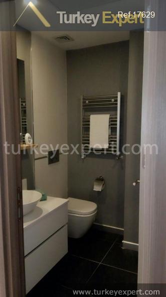 affordable furnished flat for sale in istanbul in a complex13