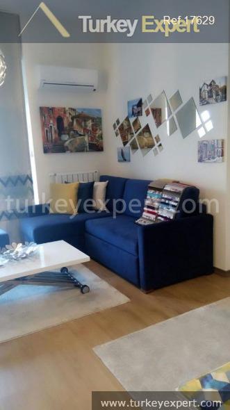 affordable furnished flat for sale in istanbul in a complex6