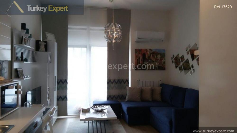 affordable furnished flat for sale in istanbul in a complex9