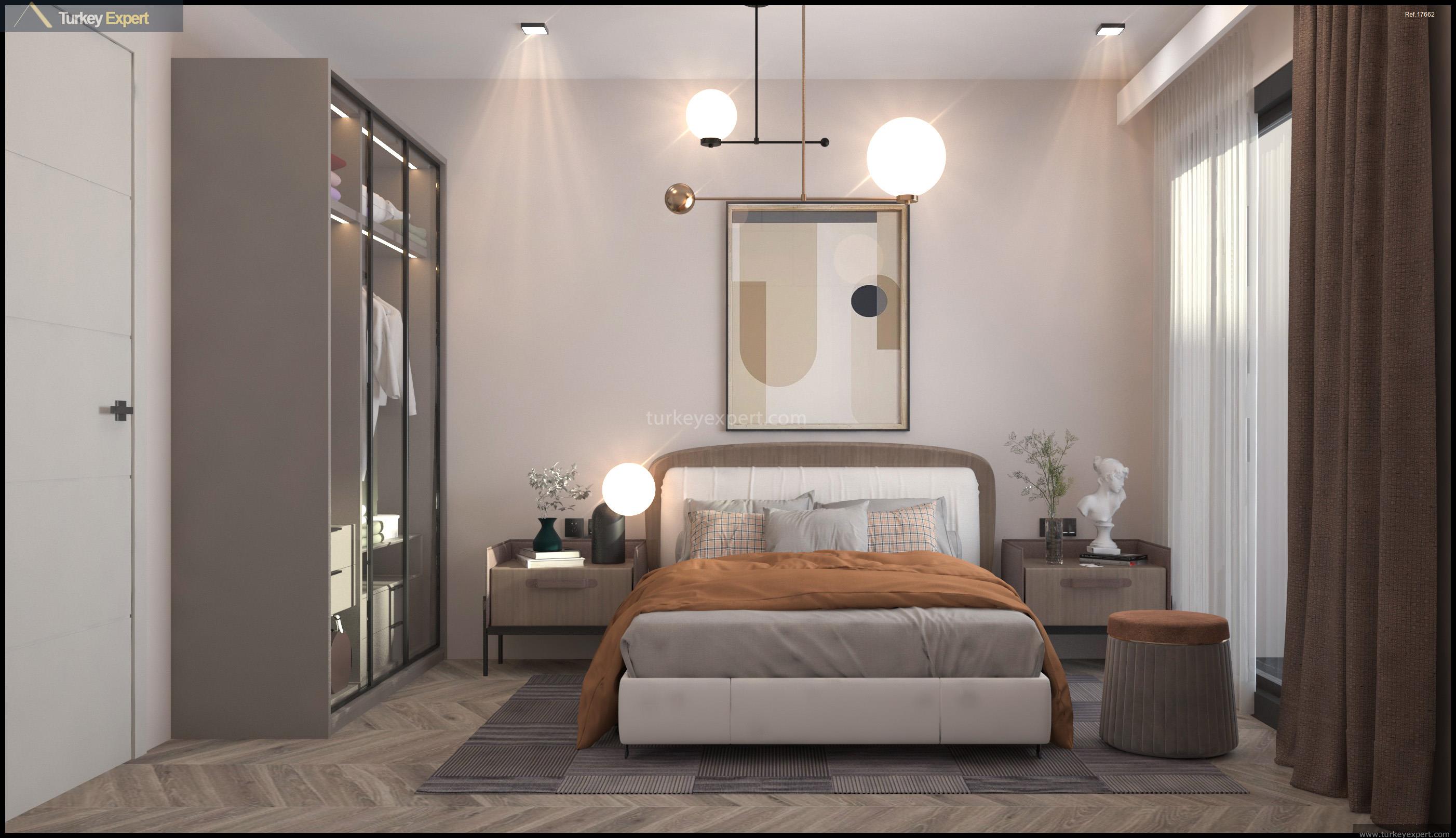 Apartments for sale near the beach in Mersin Tumuk 2