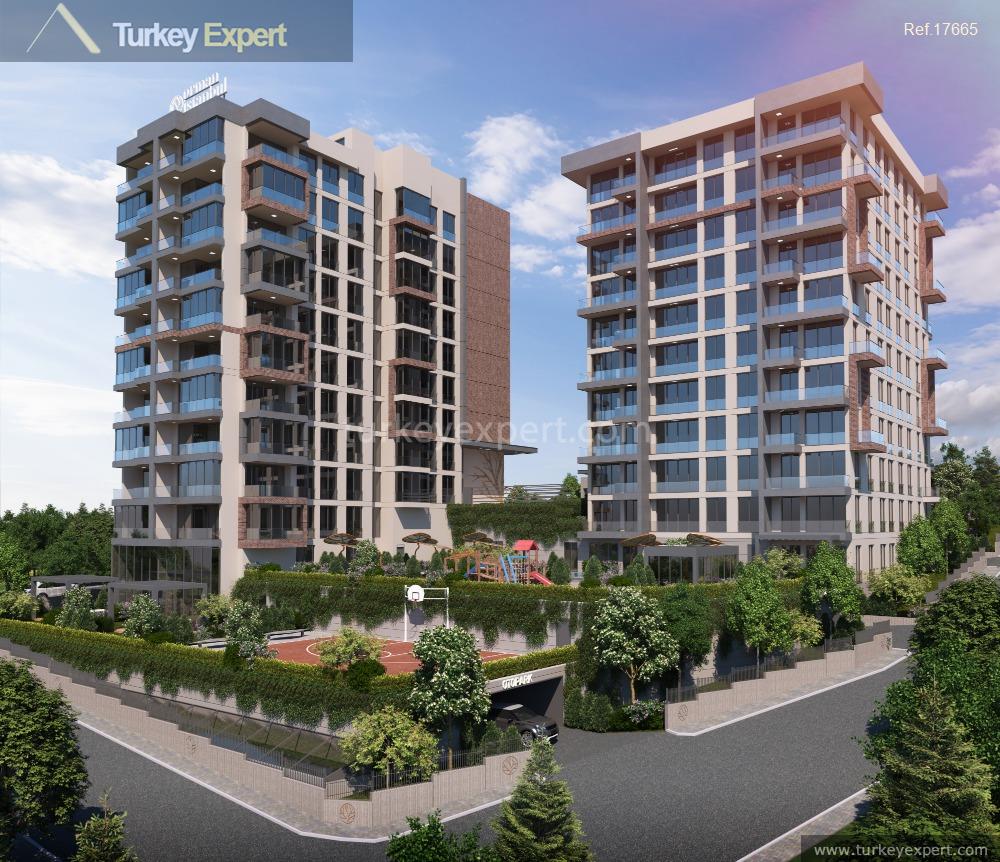 10111centrallylocated flats with social amenities in istanbul kagithane