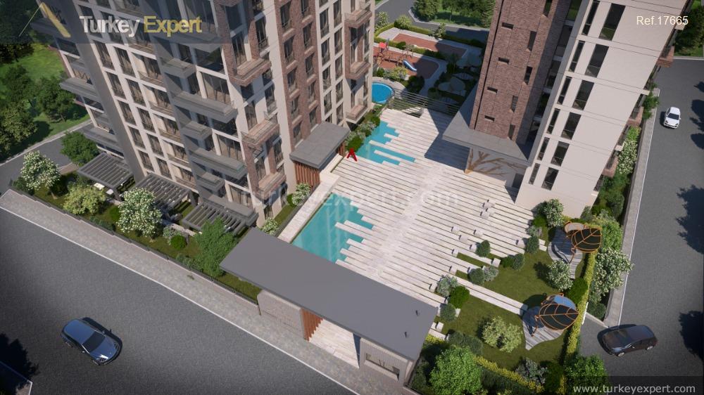 10311centrallylocated flats with social amenities in istanbul kagithane