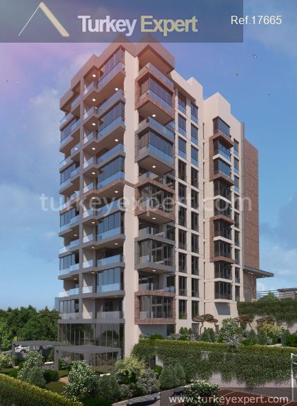 10611centrallylocated flats with social amenities in istanbul kagithane