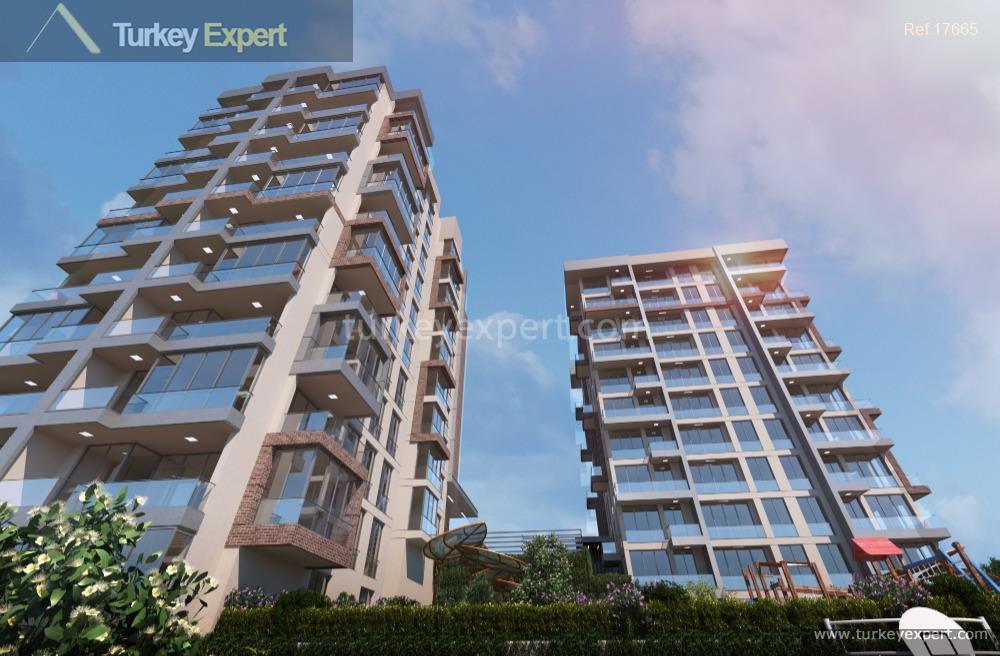 1061centrallylocated flats with social amenities in istanbul kagithane