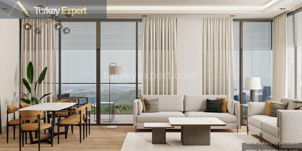 1171centrallylocated flats with social amenities in istanbul kagithane