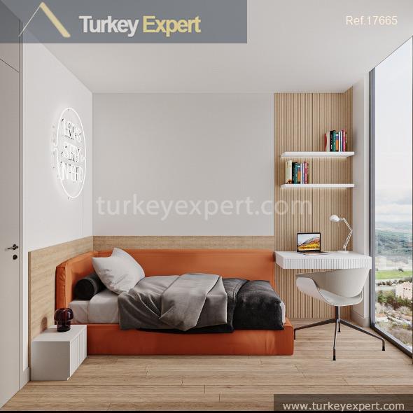 120centrallylocated flats with social amenities in istanbul kagithane