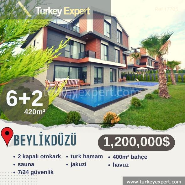 101panoramic seaview glamorous villa for sale in istanbul beylikduzu