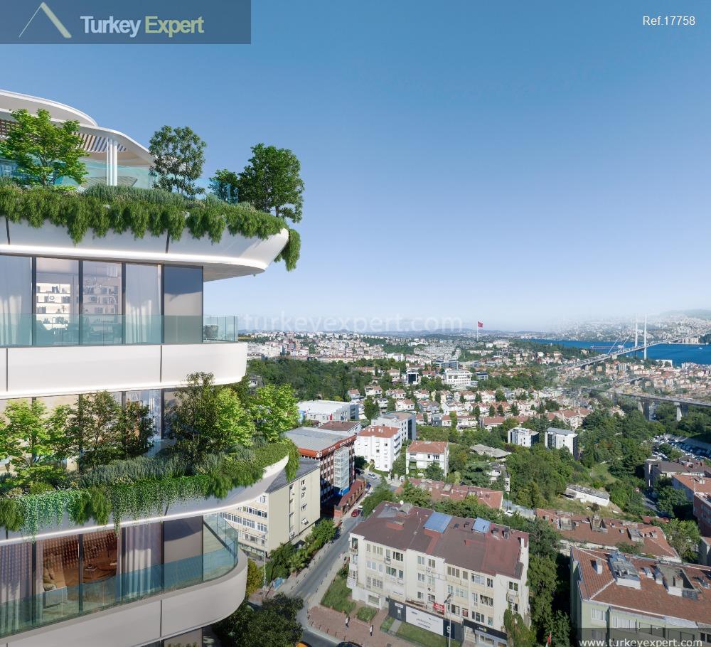 Impressive properties for sale in Istanbul Besiktas with Bosphorus views 0
