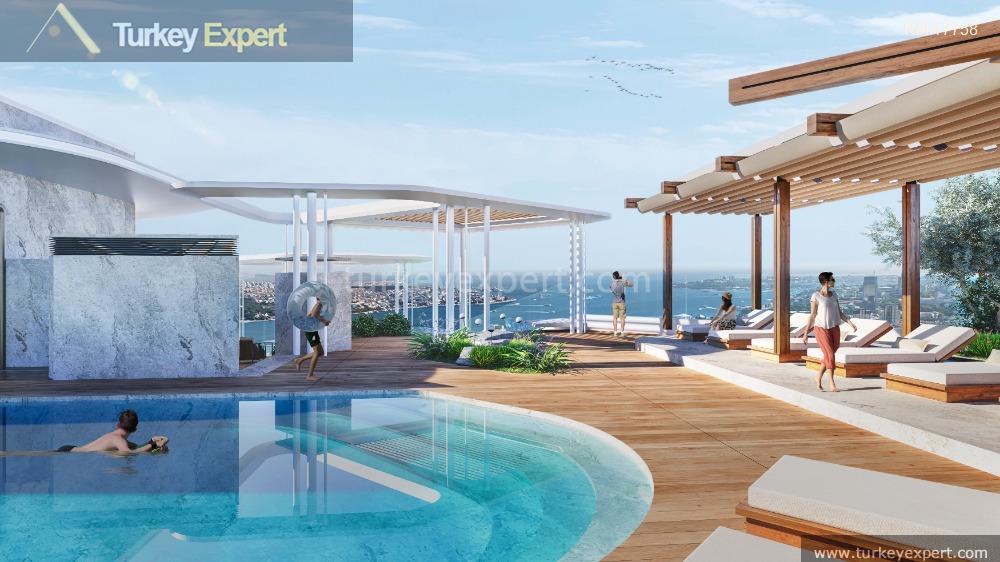 Impressive properties for sale in Istanbul Besiktas with Bosphorus views 1