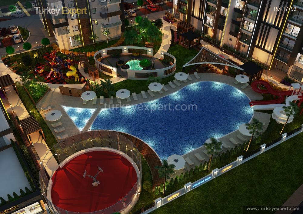 1031spacious apartments with a marvelous design in mersin by the23
