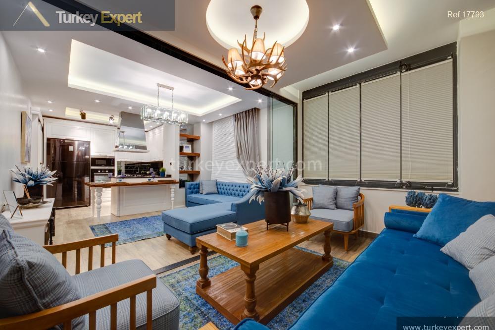 Spacious apartments with a marvelous design in Mersin by the beach 1