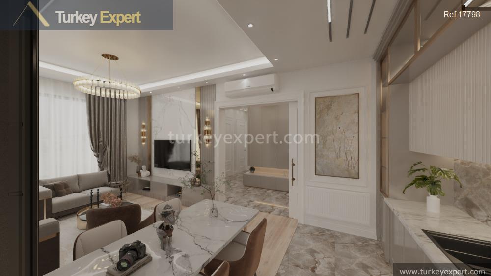 A 2-block project in Mersin offering hotel services 1