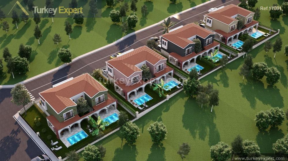 110new traditionalstyle villas with garden parking and private pool in9