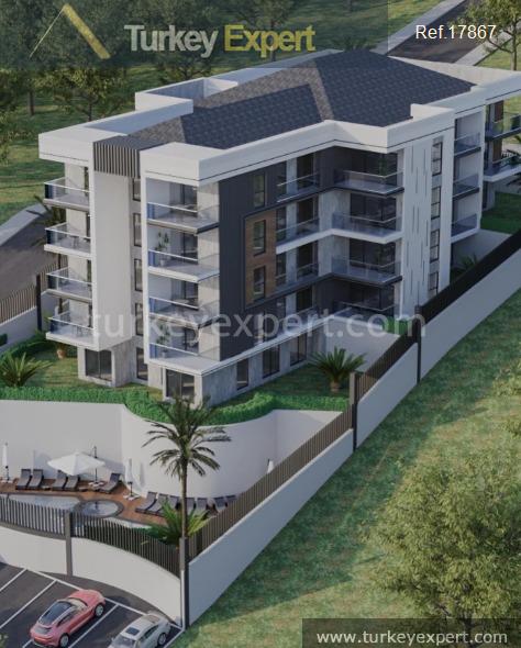 1021new apartments with sea views in the periphery of kusadasi