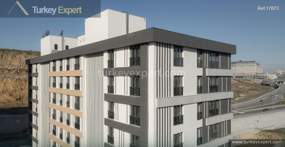 106new apartments with facilities in istanbul basaksehir near the metro