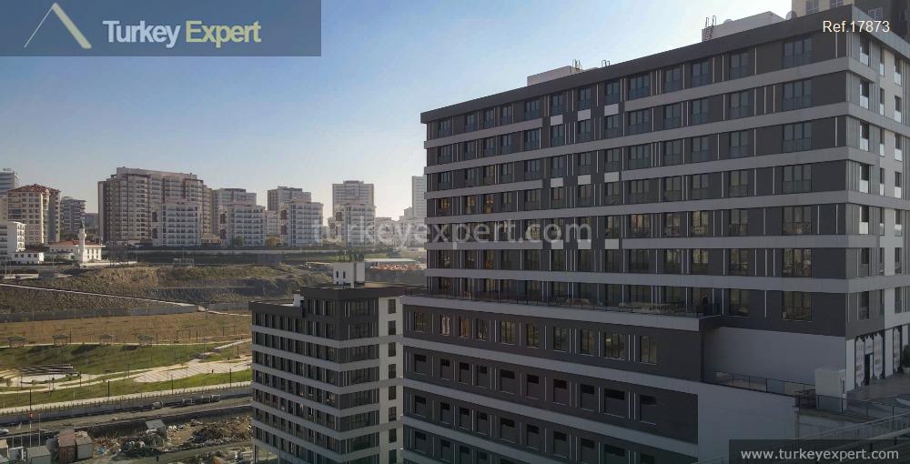 107new apartments with facilities in istanbul basaksehir near the metro