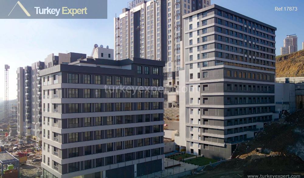 108new apartments with facilities in istanbul basaksehir near the metro