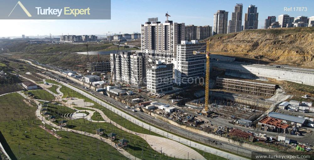 11111new apartments with facilities in istanbul basaksehir near the metro