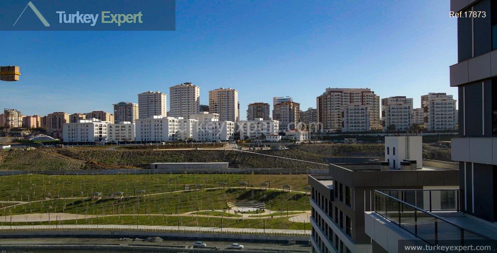 Новые квартиры с удобствами в Стамбуле Башакшехир рядом с метро 3